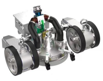 climbing robot、high-altitude working wall climber、magnetic application solutions、wall-working robot、wall-mounted mobile robot、wall-climbing robot、tank sandblasting and derusting、high-altitude cleaning、wind tower inspection